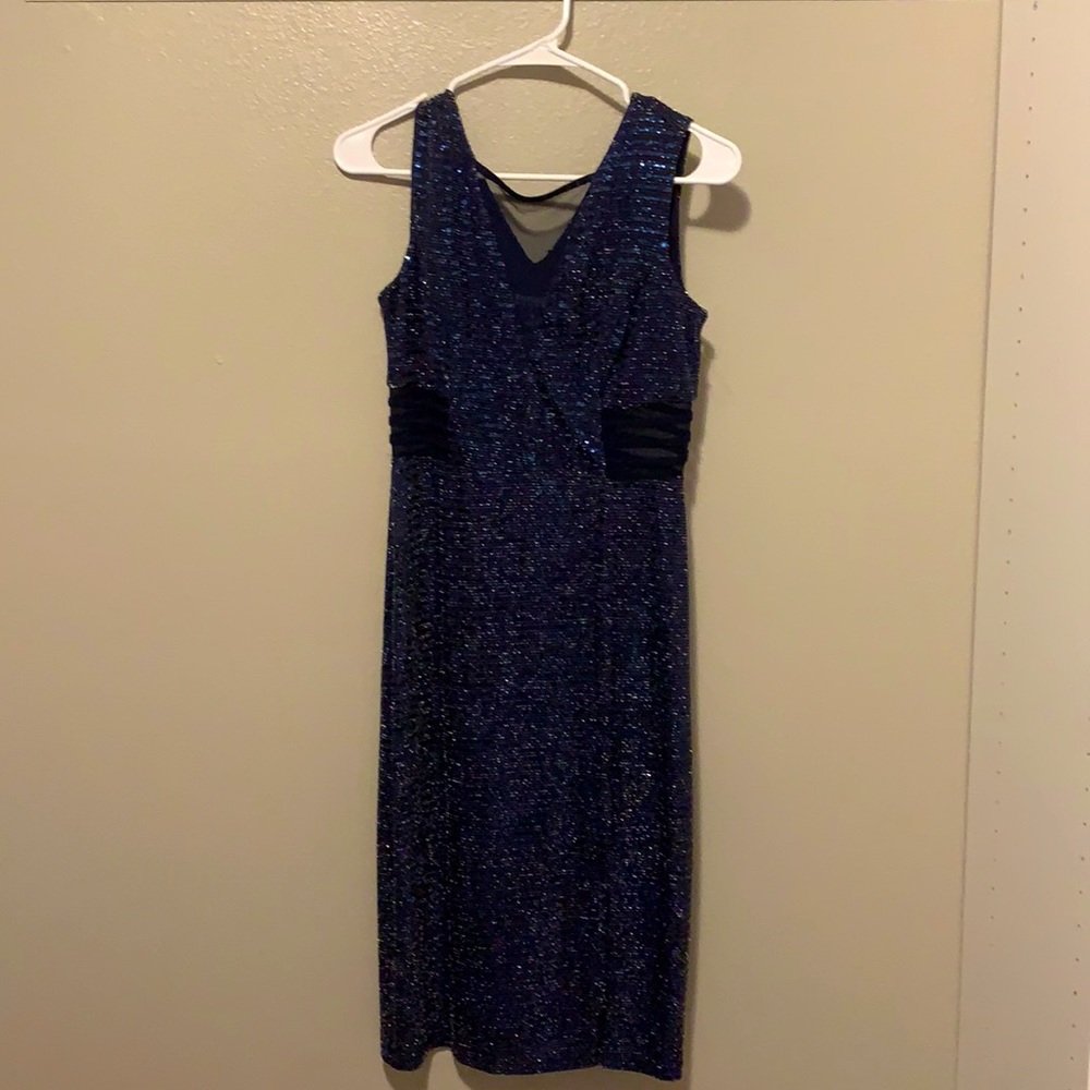 Blue Cocktail Dress